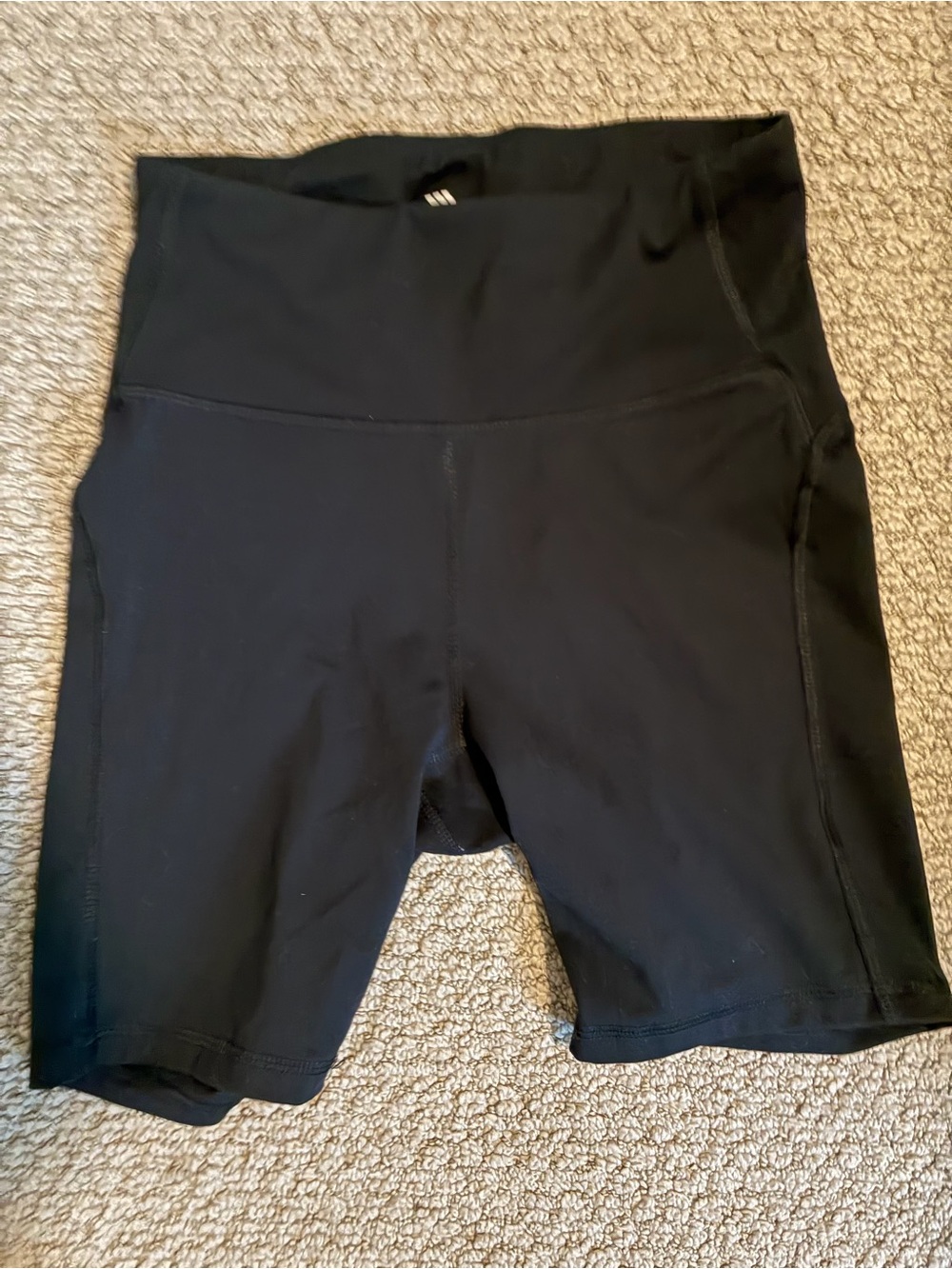all in motion Black High-Rise Bike Shorts